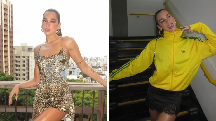 Dua Lipa publica registros no Brasil: “Tudo que fiz foi dançar”