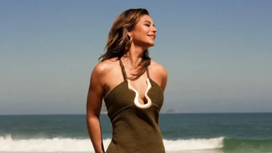 Paolla Oliveira comenta ter sido tema de questão do Enem: 