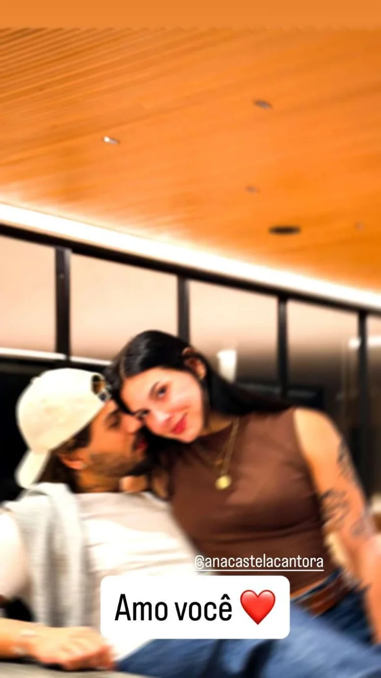 Zé Felipe diz te amo para Ana Castela, que entrega motivo da declaração