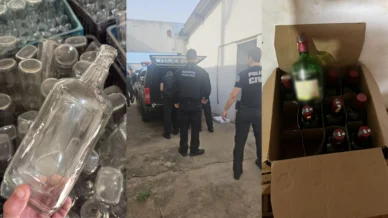 Operação mira grupo interestadual suspeito por falsificação de bebidas