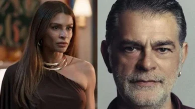 Três Graças: Marido de Arminda volta e faz revelação para o filho