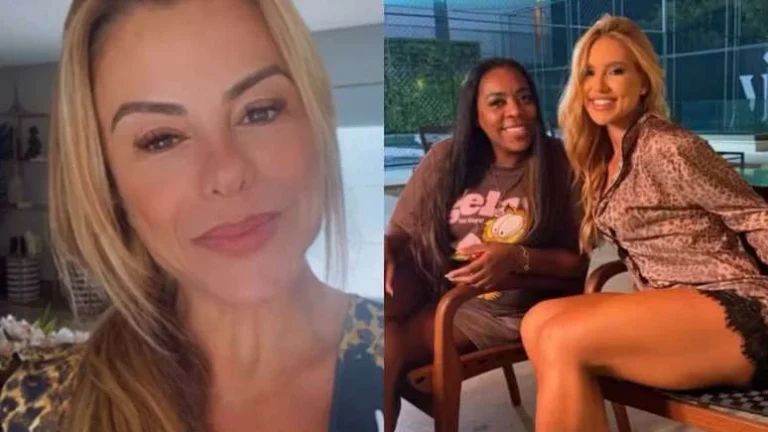 Poliana Rocha reage após ser comparada com mãe de Vini Jr.: Triste ouvir isso