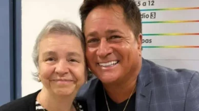 Leonardo comove a web ao falar sobre morte de assessora: Cuidou de mim como filho