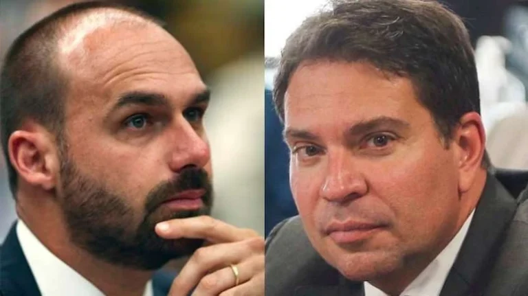 Câmara comunica a Eduardo Bolsonaro e a Ramagem que seus passaportes foram cancelados