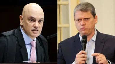 Após incômodo, Moraes e Tarcísio retomam diálogo