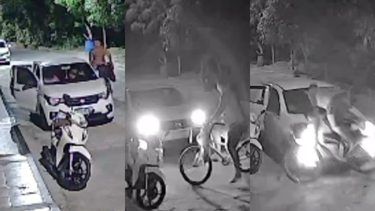 Vídeo: ciclista morre e criança é arrastada por motorista no ES