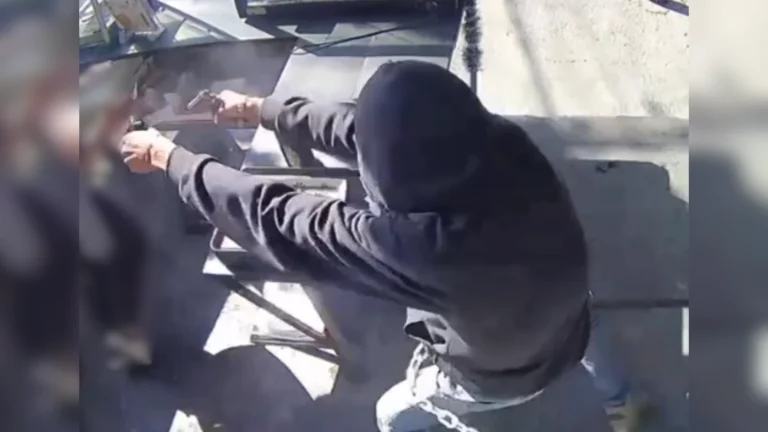 Vídeo: Homem atira seis vezes e com 2 armas contra ex em pastelaria de SP