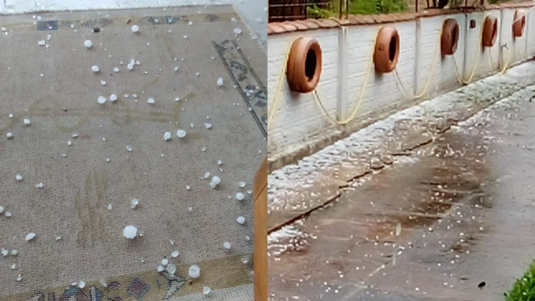 RS: Porto Alegre tem máxima de 32ºC e chuva de granizo