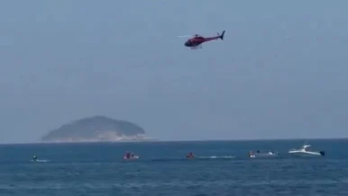 Prefeitura do Rio vai multar empresa de ultraleve que caiu em Copacabana