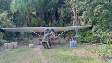 Avião venezuelano invade espaço aéreo do Brasil e é interceptado pela FAB