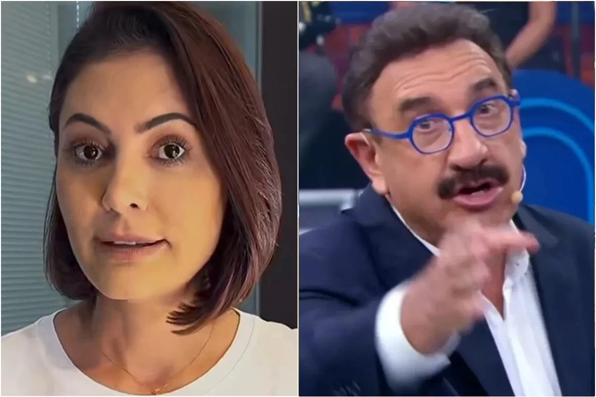 Michelle quebra protocolo e fala sobre postura de Ratinho em rede nacional: ‘Dizer a verdade’