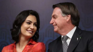 Michelle deixa mensagem à Bolsonaro em marmitas na Papudinha: Você é forte