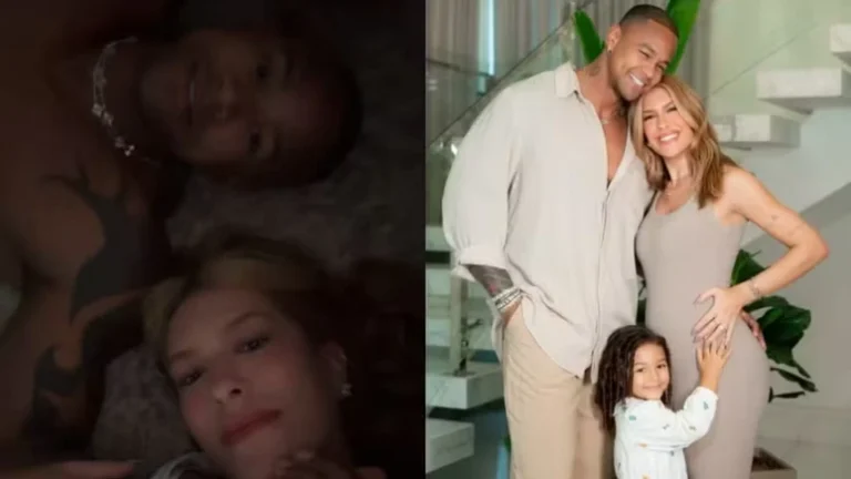 Leo Santana diz que sente os mesmos sintomas da esposa grávida