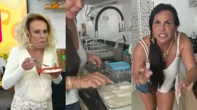 Ana Maria Braga faz sobremesa de Gretchen no Mais Você e é sincerona: Gororoba