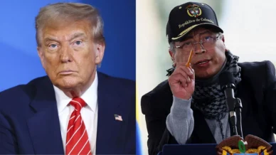 Trump faz alerta ao presidente da Colômbia após captura de Maduro