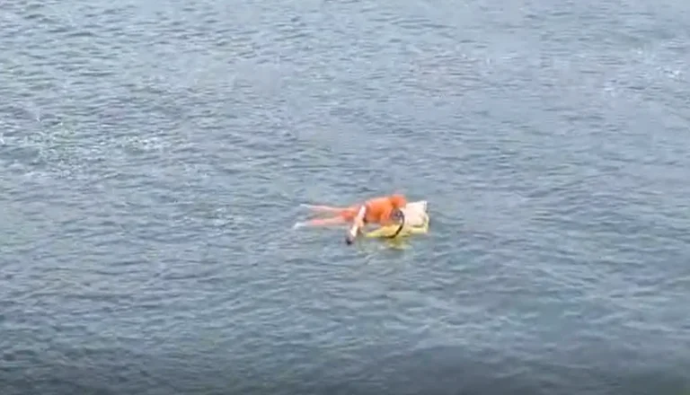 Pescador resgatado após naufrágio em SC passou mais de 18 horas à deriva