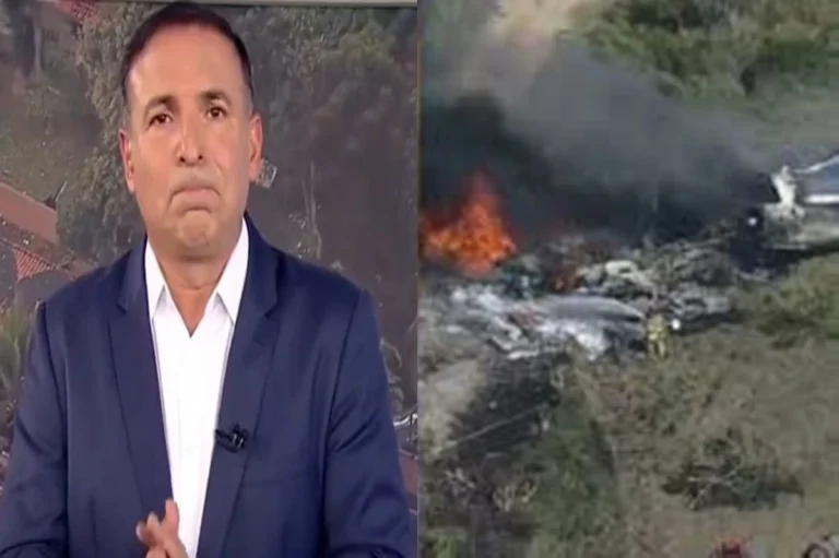 Reinaldo Gottino entra ao vivo e comunica queda de avião com deputado e diversos mortos