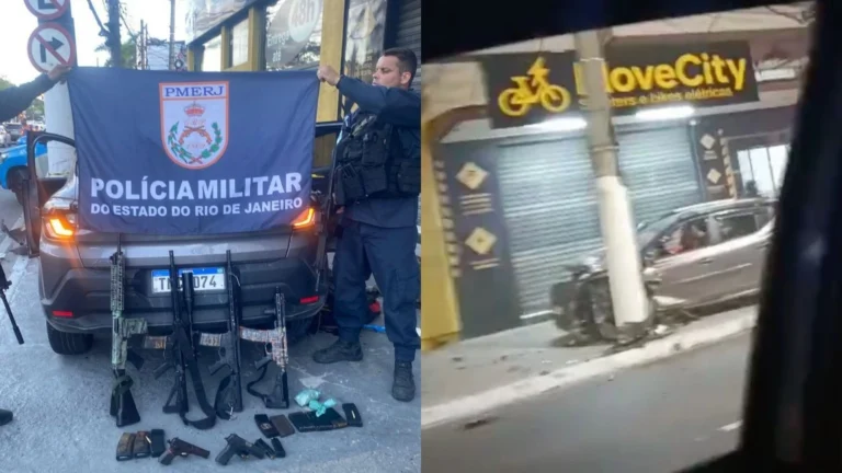 RJ: Perseguição policial em Niterói termina com dois mortos e cinco feridos