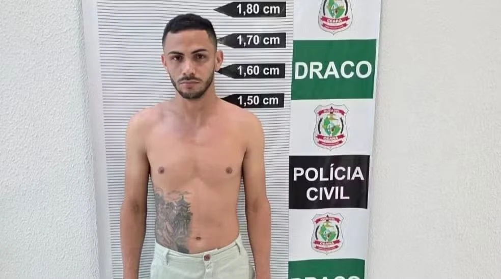 Homem apontado como chefe do CV é preso na Grande Fortaleza (CE)