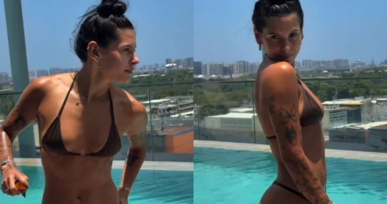 Ana Castela curte dia de sol e posa de biquíni: “Era sol que me faltava”