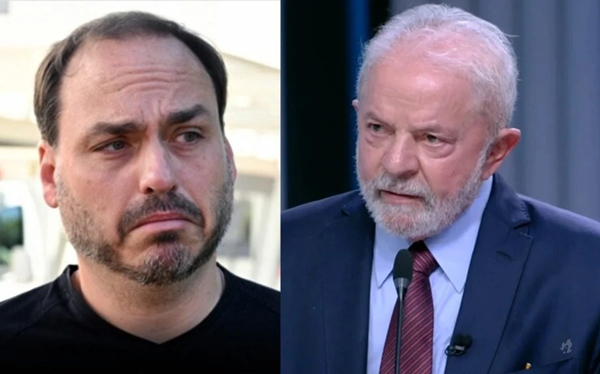 Carlos ataca a Globo e acusa Lula de bancar bilhões para desmoralizar Bolsonaro