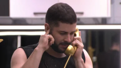 BBB26: Marcelo atende o Big Fone e indica sister ao paredão