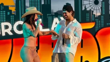 Zé Felipe participa do navio de Ana Castela após término