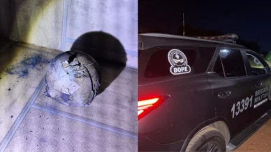RS: morador segura explosivo dentro de casa ao confundí-lo com bola e fruta