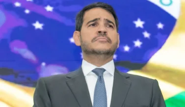 Indicado por Lula ao STF, Messias participa de evento ao lado de Alcolumbre