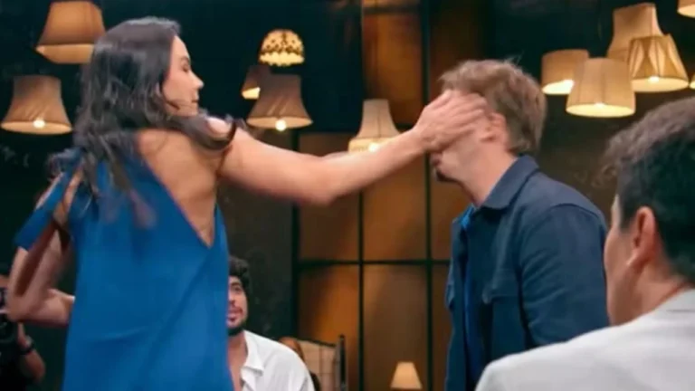 Fábio Porchat leva tapa na cara de Kyra Gracie: “Ainda estou surpreso”; vídeo