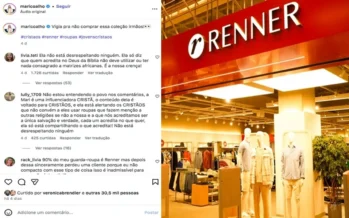 Cristã diz que roupas da Renner teriam ligação espiritual