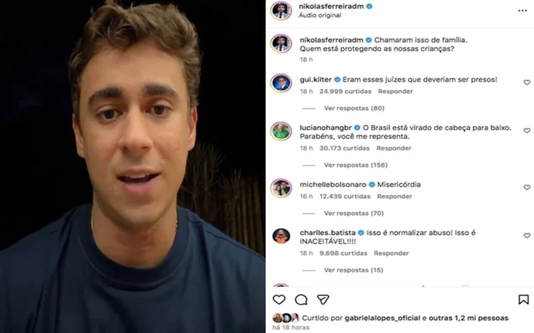 Nikolas reage com revolta após absolvição de homem acusado de relação com criança
