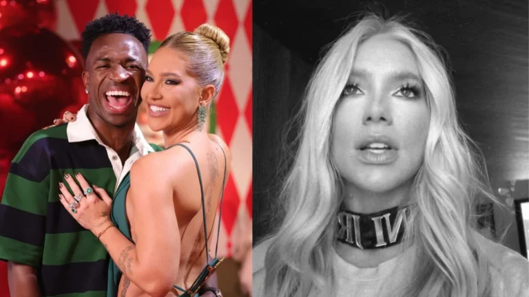 Virginia usa “coleira” de Vini Jr e brinca: “Todo mundo desistiu de mim”