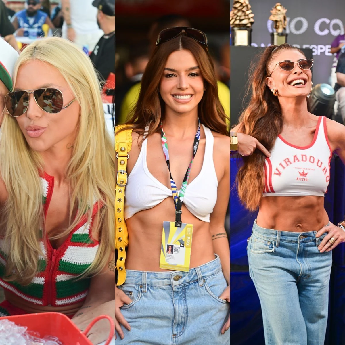 Famosos chegam na Cidade do Samba para acompanhar a apuração do Carnaval