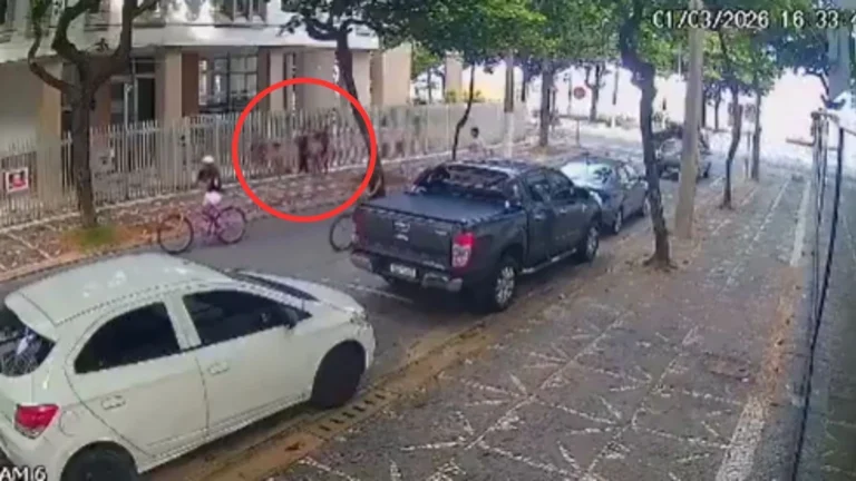 Bandidos abordam mulheres com crianças no litoral de SP; veja vídeo
