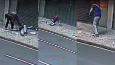 Homem em situação de rua é atacado e queimado em Curitiba