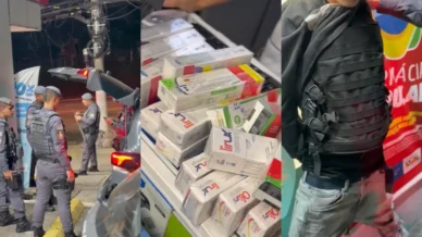 Dois são presos por roubar mais de R$ 22 mil em remédios na zona sul de SP