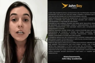 Academia se manifesta sobre orientação a engenheira para cobrir top