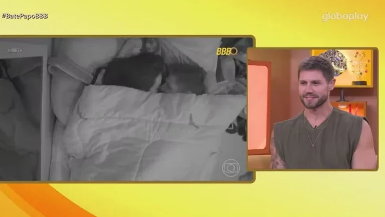 Jonas diz como foi edredom do BBB 26 com Jordana: “A bola não entrou”