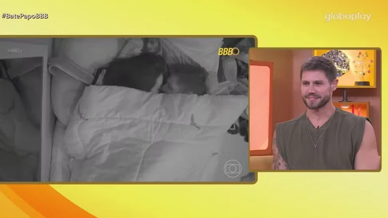 Jonas diz como foi edredom do BBB 26 com Jordana: 