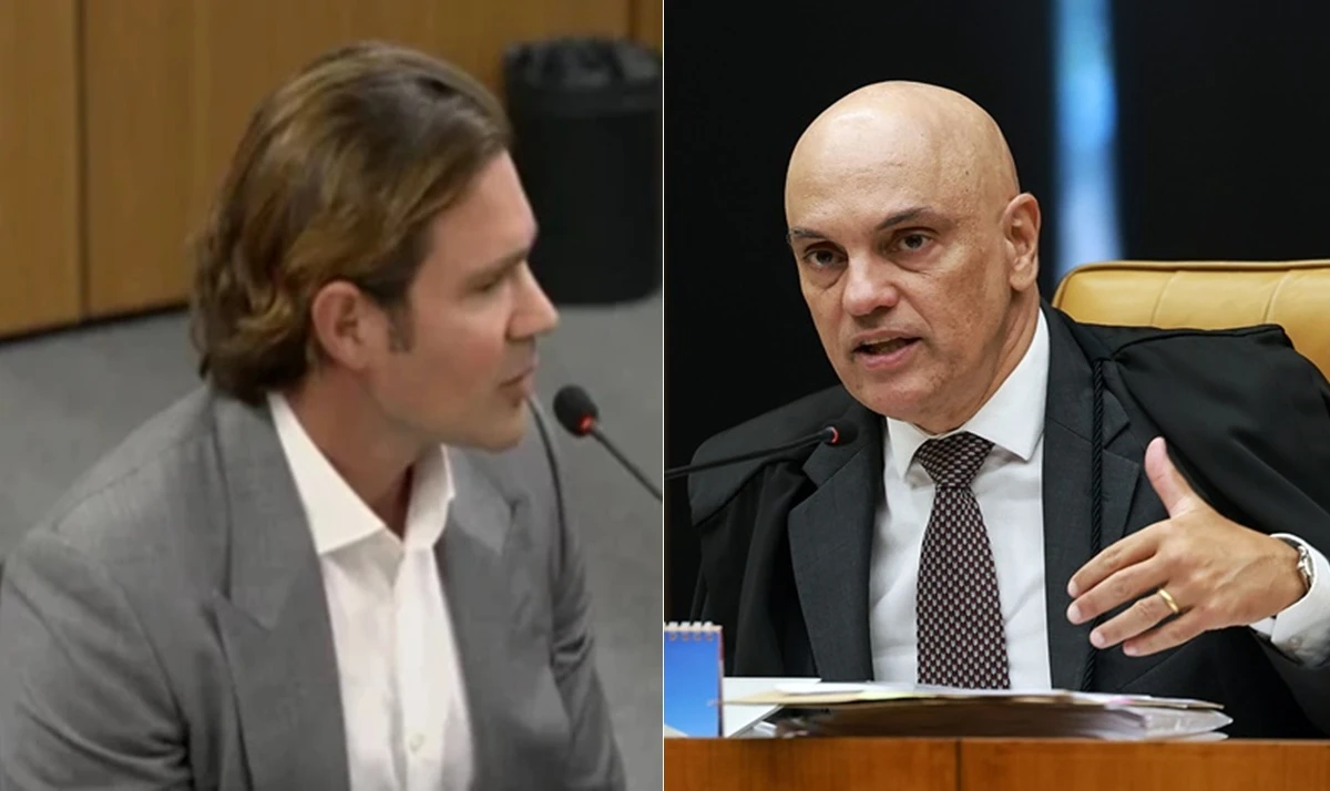 Após polêmica, Moraes fala pela primeira vez sobre mensagens atribuídas a Vorcaro