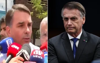 Flávio Bolsonaro fala pela primeira vez sobre estado do pai na UTI e mensagem emociona a todos