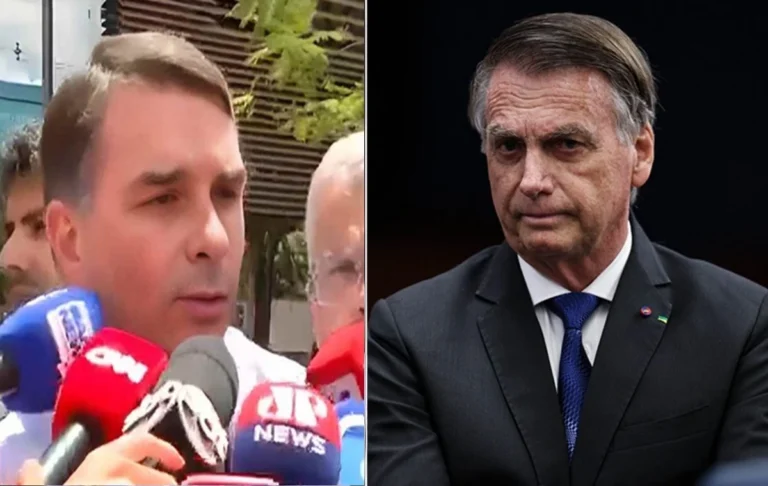 Flávio Bolsonaro fala pela primeira vez sobre estado do pai na UTI e mensagem emociona a todos
