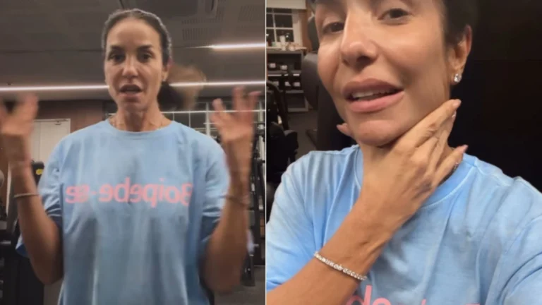 Após desmaio e cirurgia, Ivete Sangalo retoma a rotina de treinos