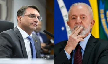 Pesquisa mostra Flávio Bolsonaro na frente de Lula