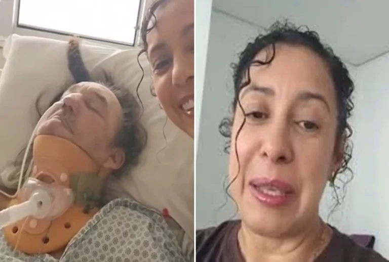 Esposa de Marquito mostra humorista internado e confirma nova cirurgia