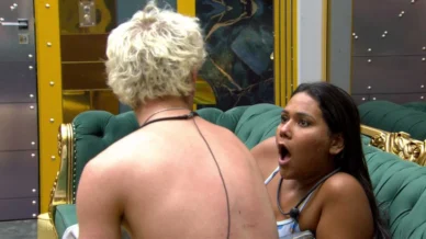 Juliano Floss flagra brothers criticando Chaiany e conta para sister, que diz: Não sei quem é pior