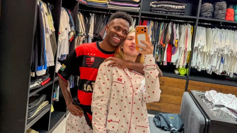 Virginia publica novos cliques ao lado de Vini Jr. em Madri; veja