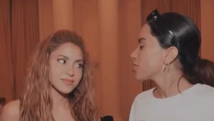 Anitta compartilha vídeo com Shakira, às vésperas de show em Copacabana