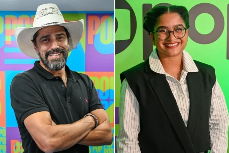 Festa da Globo tem gritaria entre Alberto Cowboy e Milena do BBB 26